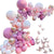 124pcs Balloon Garland DIY Kit - Chrome Rose Gold, Hot Pink & Macaron Pink - #13