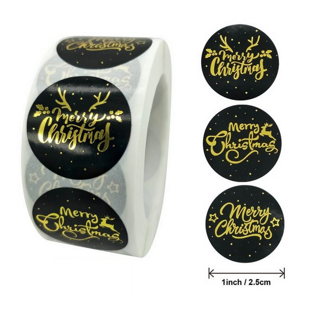Twinkle Gold Foil Stickers (Set of 4)
