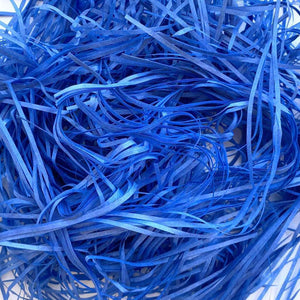 Coloured Shredded Tissue Paper 50g Bag - Dark Blue