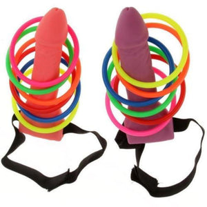 Dick Head Hoopla Ring Toss Bachelorette Party Game - Online Party Supplies