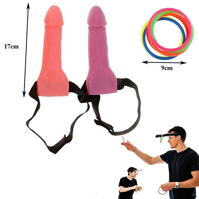 Dick Head Hoopla Ring Toss Bachelorette Party Game - Online Party Supplies