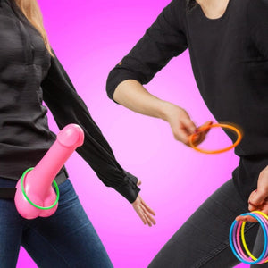 Dick Head Hoopla Ring Toss Bachelorette Party Game - Online Party Supplies