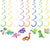 baby Dinosaur Dino Party Hanging Swirl Decorations