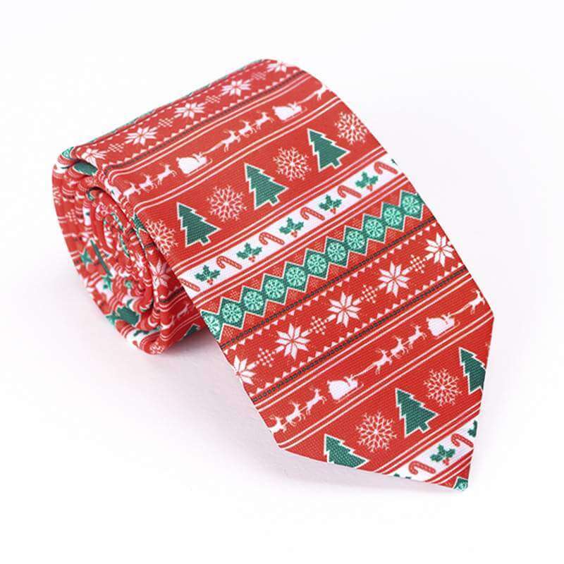 Christmas Tie for Men - Xmas Novelty and Costume Accessories