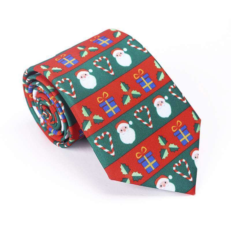 Christmas Tie for Men - Xmas Novelty and Costume Accessories
