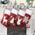 Large Felt Red & Black Check Buffalo Plaid Christmas Stocking