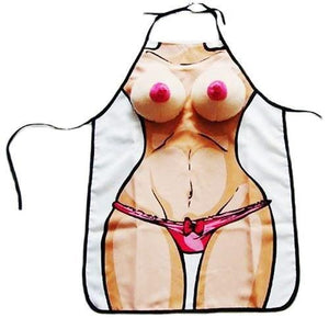 Funny Bachelorette Party 3D Boobie Apron - Online Party Supplies