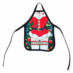 Funny Cute Christmas Bottle Wine Cover Mini Apron 10 Designs - Online Party Supplies