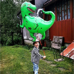 33 Inch Online Party Supplies Jumbo Jurassic World Tyrannosaurus Rex Dinosaur Shaped Helium Foil Balloon