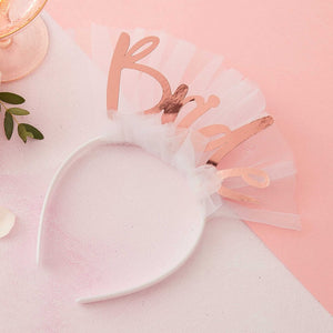 Ginger Ray Floral Hen Party Bride Headband