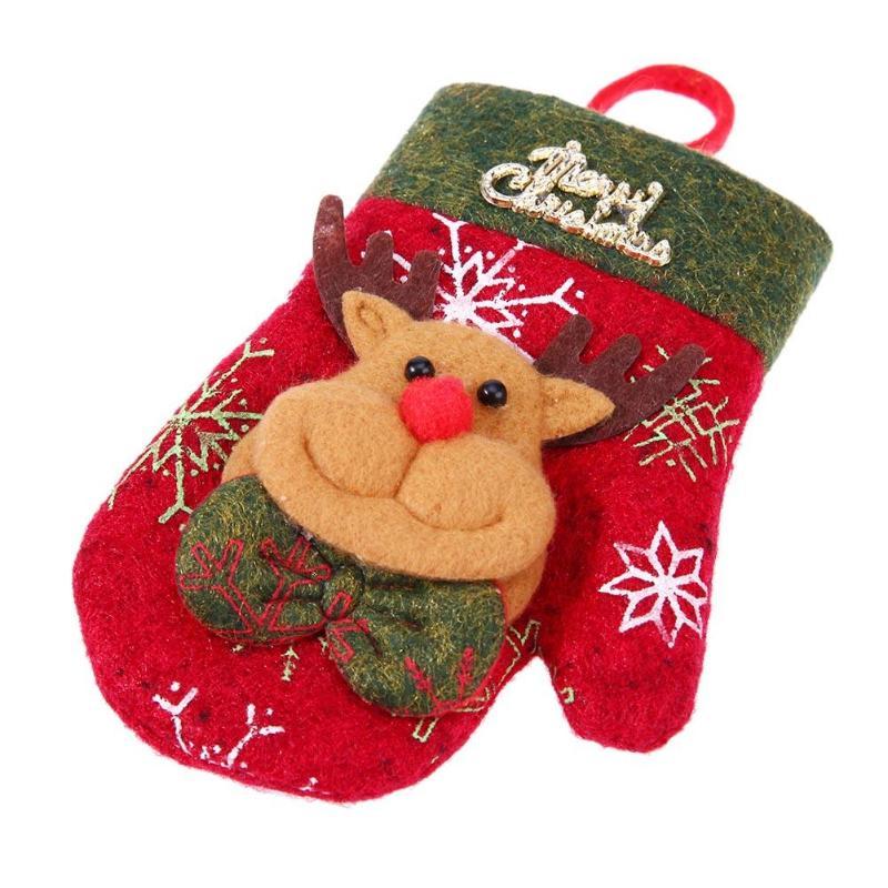 Glove Shaped Christmas Cutlery Holder - Xmas Tableware Decorations - Online Party Supplies