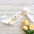Online Party Supplies Gold Foil '60 & Fabulous' White Satin Party Sash Happy Milestone 60th Sixtieth Birthday Girl Outfit