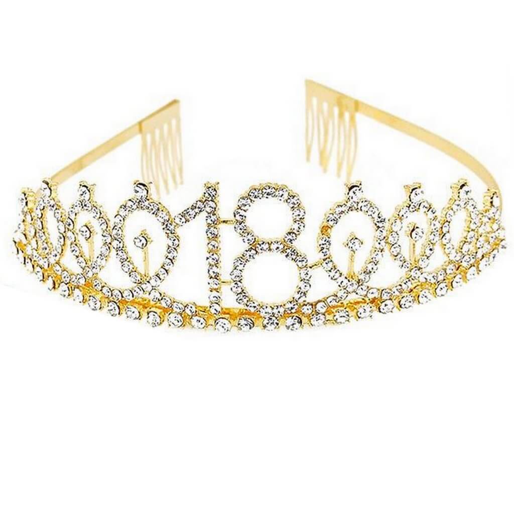 18th on sale birthday tiara