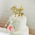 Gold Mirror Acrylic 'Bride To Be' Wedding Bridal Shower Cake Topper