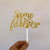 Gold Mirror Acrylic 'Same PENIS forever' hen party bridal shower Cake Topper