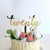 Gold Mirror Acrylic 'Twenty' Birthday Cake Topper