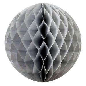 Decorative Grey Paper Honeycomb Ball