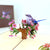 Handmade Australian Native Brown Jenny Wren (Superb Fairy Wren) 3D Pop Up Greeting Card