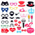 Hen Party Paper Photo Booth Props 30 Pack - PROP.01