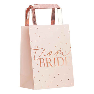 Ginger Ray Hen Party Team BRIDE Party Gift Bag 5 Pack