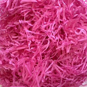 Coloured Shredded Tissue Paper 50g Bag - Hot Pink
