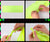 Neon UV Reactive Green Paper Tassel 5 Pack