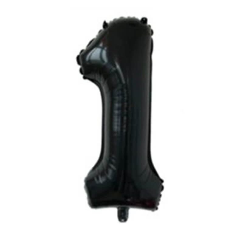 jumbo 40inch Black Number 1 Foil Balloons Party Balloons Decorations