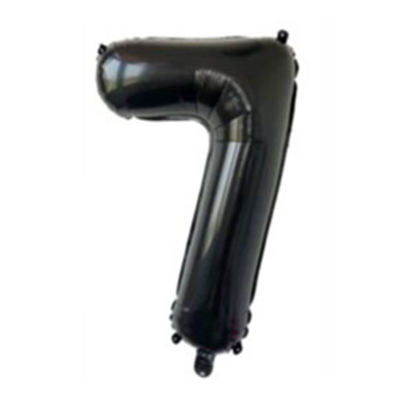 jumbo 40inch Black Number 7 Foil Balloons Party Balloons Decorations
