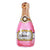 Jumbo Pink Cheers Champagne Bottle Shaped Foil Balloon