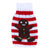 Knitted Gingerbread Man Christmas Bottle Stubby Holder - Xmas Table Decorations and Settings