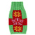 Knitted Christmas Bottle Stubby Holder - Snowflakes