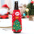 Knitted Christmas Bottle Stubby Holder - Xmas Tree