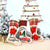 Large Traditional Burlap Christmas Stocking - Xmas Home & Wall Decorations, Christmas Presents for Kids