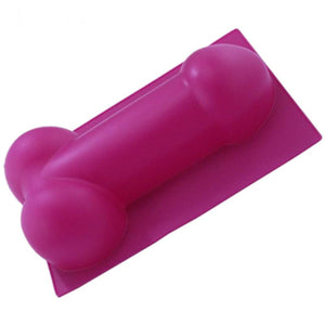 Large Pink Penis Shaped Silicon Bachelorette Cake Mold - Online Party Supplies