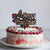 Acrylic Merry Christmas with Bow Tie Cake Topper