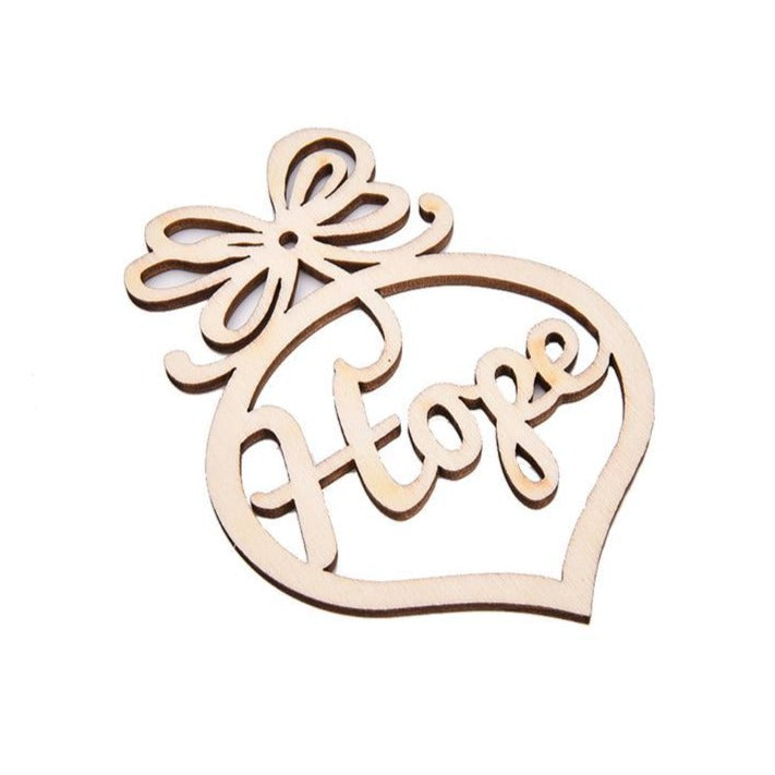 Laser Cut Religious Wooden Christmas Tree Ornaments 6 pack - Online Party Supplies