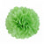 Lime green Tissue Paper Pom Poms Pompoms Balls Flowers Party Hanging Decorations