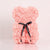 Luxury Everlasting Rose Teddy Bear with Gift Box - Peach