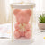 Luxury Everlasting Pearl Teddy Bear with Round Gift Box - Pink