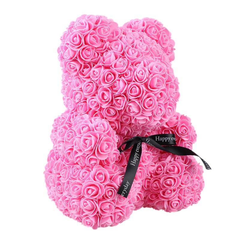 Luxury Light Pink Rose Teddy Bear Luxury Light Pink Rose Teddy Bear