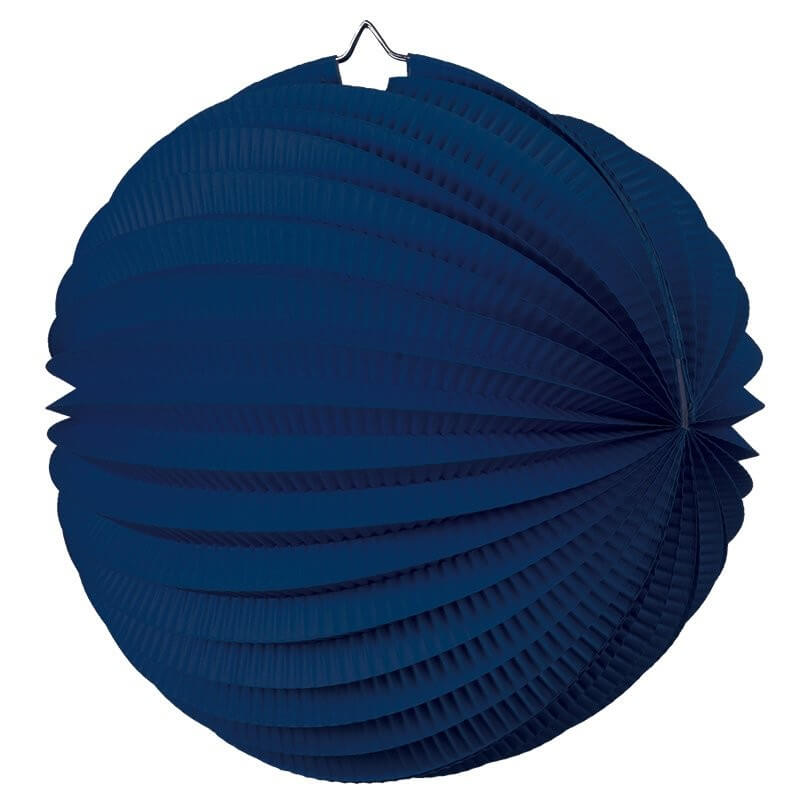 Navy paper lanterns on sale
