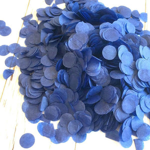 Online Party Supplies Australia 20g Navy Blue Round Circle Tissue Paper Wedding Baby Shower Party Confetti Table Scatters