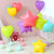 18" Online Party Supplies Pastel Candy Macaron Star & Heart Shaped Foil Balloon