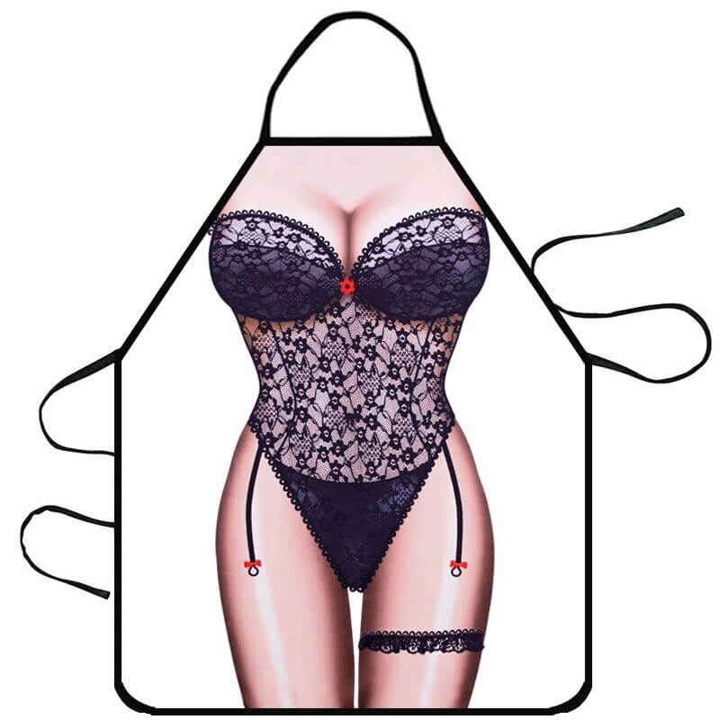 Funny Sexy Lady Novelty Kitchen Apron - Naughty Gag Gifts