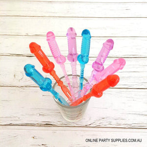Online Party Supplies Naughty Hen Party Adult Party Penis Bachelorette Party Penis Shaped Cocktail Forks
