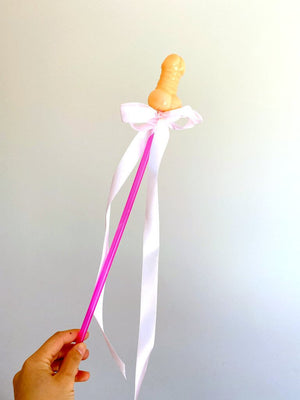Naughty and Sexy Hen Party Nude Penis Wand and Fur Boppers Headband