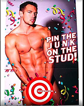 Pin The Junk on the Stud! Bachelorette Hen Party Game - Online Party Supplies Australia