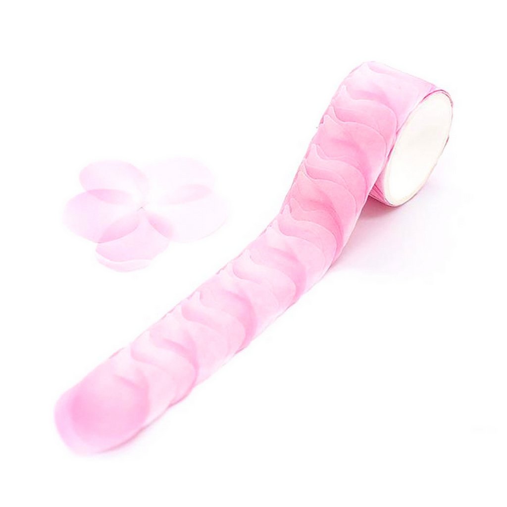 Pink Rose Flower Petal Washi Tape Sticker 200 Roll