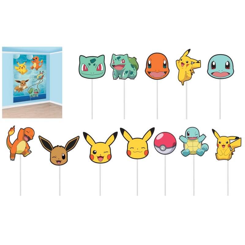 Pokemon Classic Scene Setter with Props 16 Pack