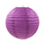 Purple Round Chinese Paper Lantern - 4 Sizes